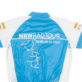 PEPPE SPORTS Cycling Mens Jersey White 1/4 Zip XL