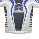 MONGOOSE Cycling Mens Jersey Grey 1/4 Zip XL