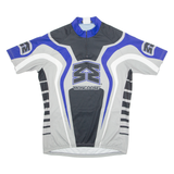 MONGOOSE Cycling Mens Jersey Grey 1/4 Zip XL
