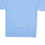 LOFFLER Cycling Mens Jersey Blue 1/4 Zip XS