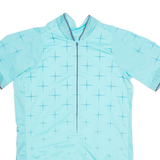CRAFT Cycling Womens Jersey Blue 1/4 Zip XL
