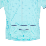 CRAFT Cycling Womens Jersey Blue 1/4 Zip XL