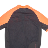 ROCKRIDER DECATHLON Mens Jersey Orange 1/4 Zip 2XL