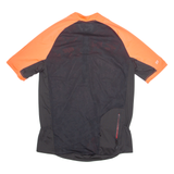 ROCKRIDER DECATHLON Mens Jersey Orange 1/4 Zip 2XL