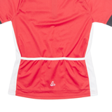 LOFFLER Cycling Boys Jersey Red 1/4 Zip 13-14Y