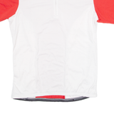 BTWIN Cycling Mens Jersey White 1/4 Zip L