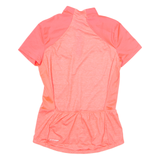 BTWIN Cycling Womens Jersey Pink 1/4 Zip M