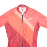 NALINI Cycling Mens Jersey Pink 1/4 Zip S