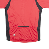 STOKE Cycling Mens Jersey Red 1/4 Zip XL