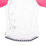 CRANE Cycling Womens Jersey White 1/4 Zip S