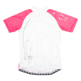 CRANE Cycling Womens Jersey White 1/4 Zip S