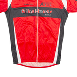 CRAFT Cycling Mens Jersey Red 1/4 Zip 2XL