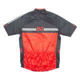 80 Cycling Mens Jersey Red 1/4 Zip XL