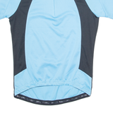 CRANE Cycling Mens Jersey Blue 1/4 Zip S
