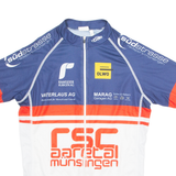 TZAMO Cycling Mens Jersey White 1/4 Zip XS