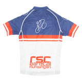 TZAMO Cycling Mens Jersey White 1/4 Zip XS