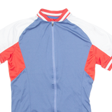 CRANE Cycling Mens Jersey Blue 1/4 Zip S