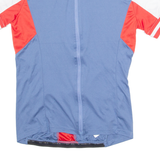 CRANE Cycling Mens Jersey Blue 1/4 Zip S