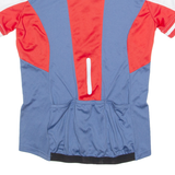 CRANE Cycling Mens Jersey Blue 1/4 Zip S