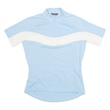 F.LLI CAMPAGNOLO Cycling Womens Jersey Blue 1/4 Zip S