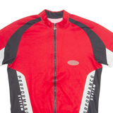 LOFFLER Cycling Mens Jersey Red 1/4 Zip M