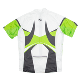 GIORDANA Cycling Mens Jersey White 1/4 Zip L
