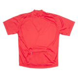 BIKE MEET Cycling Mens Jersey Red 1/4 Zip XL