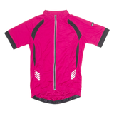 RUKKA Cycling Womens Jersey Pink 1/4 Zip S