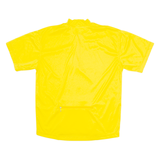 BIKE MEET Cycling Mens Jersey Yellow 1/4 Zip XL