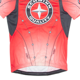 SCHWINN Cycling Mens Jersey Red 1/4 Zip M