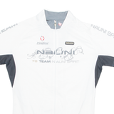 NALINI Cycling Womens Jersey White 1/4 Zip L