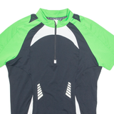 INOC Cycling Womens Jersey Black 1/4 Zip M