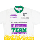 PYRO APPAREL Cycling Womens Jersey White 1/4 Zip L