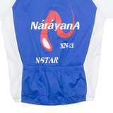 NARAYANA Cycling Mens Jersey Blue 1/4 Zip M