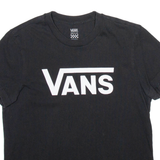 VANS Womens T-Shirt Black M