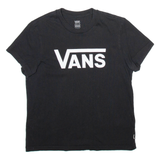 VANS Womens T-Shirt Black M