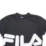 FILA Crop Womens T-Shirt Black S