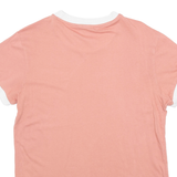 ADIDAS Womens T-Shirt Pink UK 8