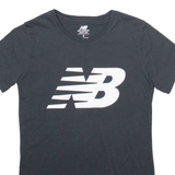 NEW BALANCE Womens T-Shirt Black S