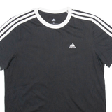ADIDAS Mens T-Shirt Black S