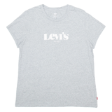 LEVI'S Womens T-Shirt Grey L