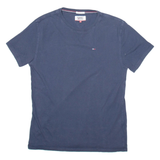 TOMMY HILFIGER Mens T-Shirt Blue XS