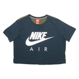 NIKE Crop Womens T-Shirt Black L