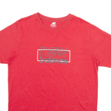 NEW BALANCE Mens T-Shirt Red L
