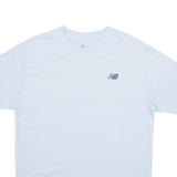 NEW BALANCE Mens T-Shirt Blue S