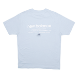 NEW BALANCE Mens T-Shirt Blue S