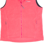 BERGHAUS Womens Fleece Waistcoat Pink UK 16