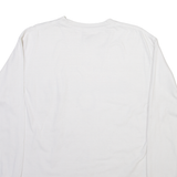 REEBOK Indianapolis Colts Mens T-Shirt White Long Sleeve USA L