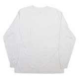 REEBOK Indianapolis Colts Mens T-Shirt White Long Sleeve USA L