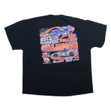 GILDAN Nascar Lee Pulliam Mens T-Shirt Black USA 2XL